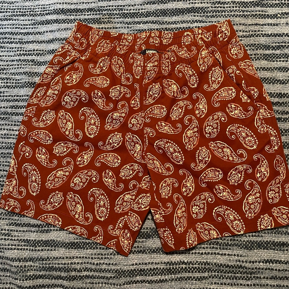 Lands’ end 2p paisley shorts